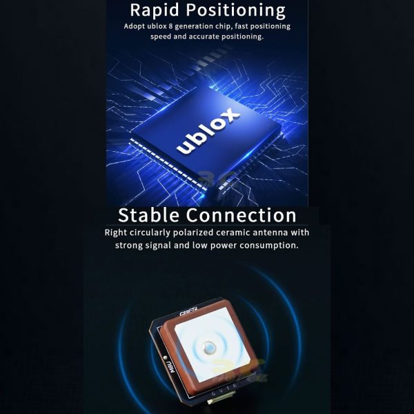 bd81c63213038eb9988401d179b07394.jpeg GEPRC GEP-M8U GPS Module GLONASS BDS Support GEP-M8U