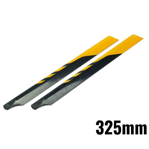 TNS Talent 325mm Yellow Black Carbon Fiber Blade 4207618