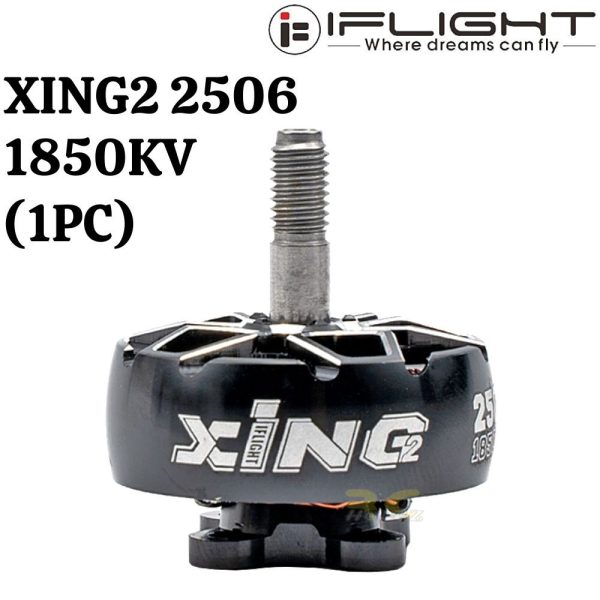 fbabb9382776788fbf832a7cbaa26144.jpeg iFlight XING2 2506 1850KV 3-6S FPV Long Range Brushless Motor Black XX2506-18 (1PC)
