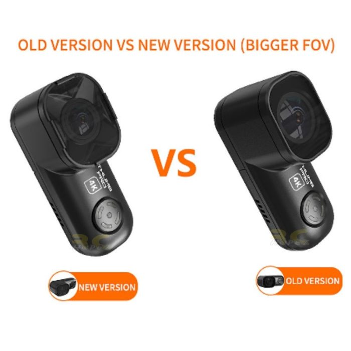 RunCam Thumb Pro V2 4K Ultra Light 16g FPV Action HD Camera (Bigger FOV ...