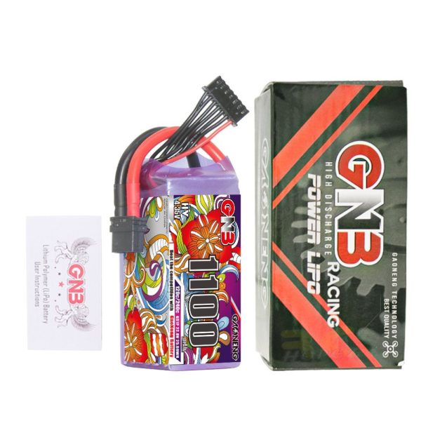 1eaf62b6431a372ccf4058559e34aca2.jpeg Gaoneng GNB 22.8HV 1100mAh 120C 6S Lipo Battery with XT60 Plug GNB1100/120-6SP
