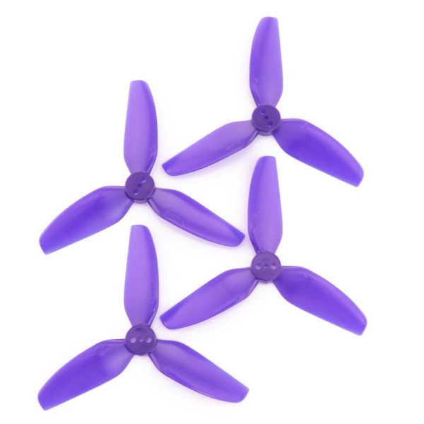 HQProp Durable T2.5X2.5X3 1.9/1.4/1.9mm Hole 3-Blade Propeller (2pairs/4pcs) HQT25N