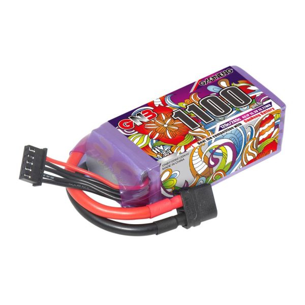 Gaoneng GNB 15.2HV 1100mAh 120C 4S Lipo Battery with XT60 Plug GNB1100/120-4SP