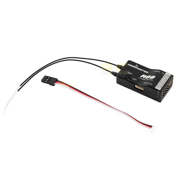 RadioMaster R88 V2 8CH Frsky D8 / D16 / SFHSS Compatible PWM / SBUS Receiver TX-R88 V2