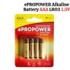 639c8ae379b92cfe63fce510db175ca4.jpeg 4Pcs ePROPOWER Alkaline Battery AA LR6 1.5V / AAA LR03 1.5V (Optional) MP-ePRO