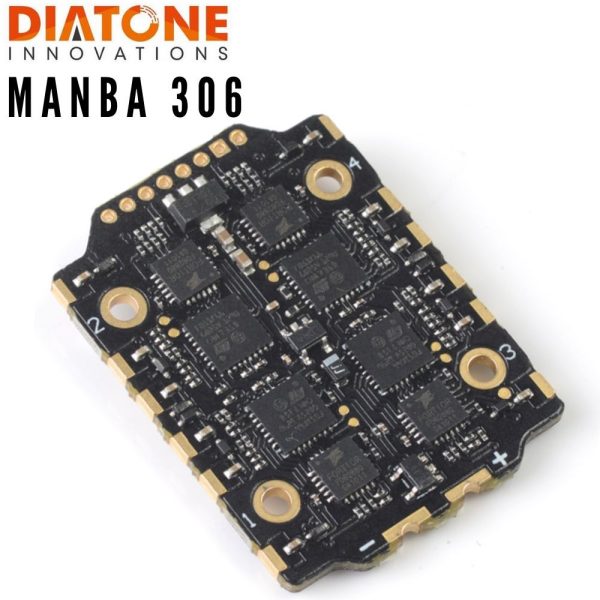 64a3024115caf0b3871b3a7dcc7615b8.jpeg Diatone MAMBA 306 30A Blheli_32 2-6S Dshot1200 4 IN 1 Brushless ESC 20x20mm for FPV Racing M-306
