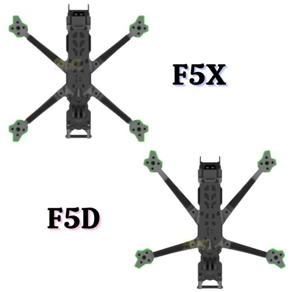 iFlight Nazgul Evoque F5X V2 Squashed X / F5D V2 DeadCat(DC) 5Inch Frame Kit MX1373