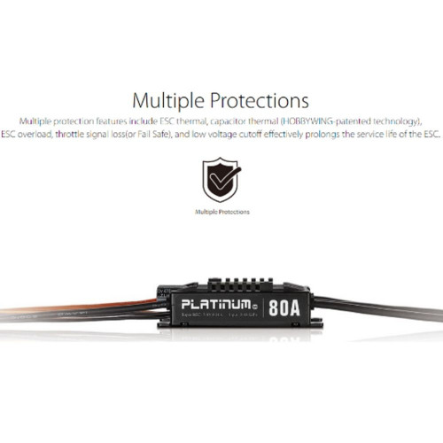 6dafed3473aa7471a3514774a8c013aa.jpeg Hobbywing Platinum 80A V4 3-6S LiPo 450L&500 Class Heli/70 Class Airplane Sport HW80A