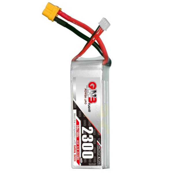 8235597075c4ebe141f6a866c1f2c3cf.jpeg Gaoneng GNB 11.1V 2300mAh 50C 3S Lipo Battery with XT60/Dean-T Plug (Optional) GNB2300/50-3S