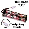 Enrich Power (EP) -7.2v 1800mAh Ni-MH-Battery Pack w/Tamiya plug EP1800