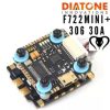 Diatone MAMBA F722 MINI Betaflight FC OSD 5V/2A & 306 30A 2-6S Blheli_32 Dshot1200 FPV Racing F722MINI-A