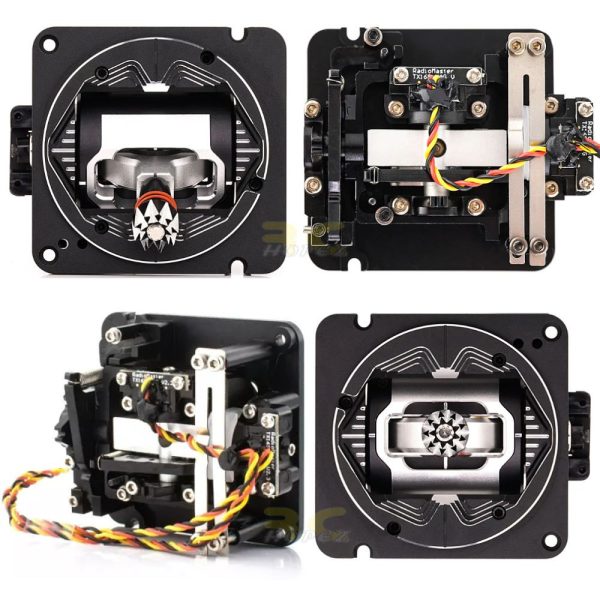 RadioMaster AG01 CNC Hall Gimbals for TX16S - Throttle & Centering (Set) TX-AG01