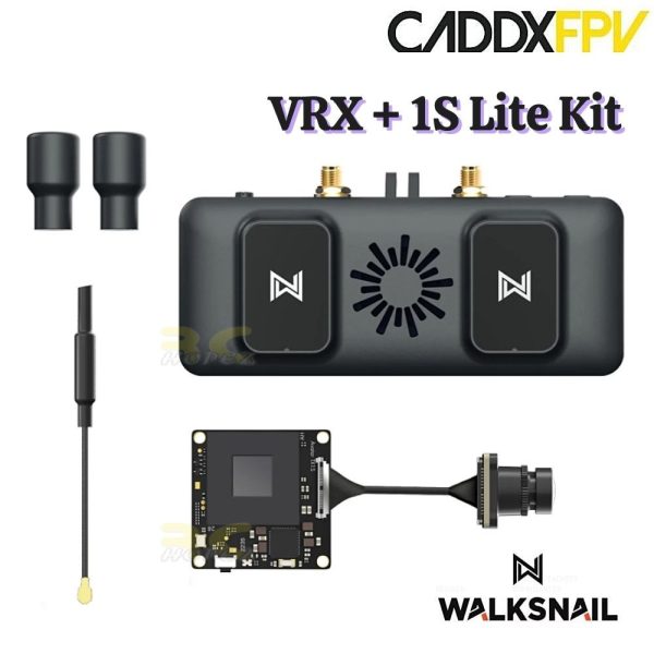 Caddx Walksnail Avatar VRX Combo For FPV Drone Compatible Skyzone Fatshark HDZero Goggles WN-Avatar VRX