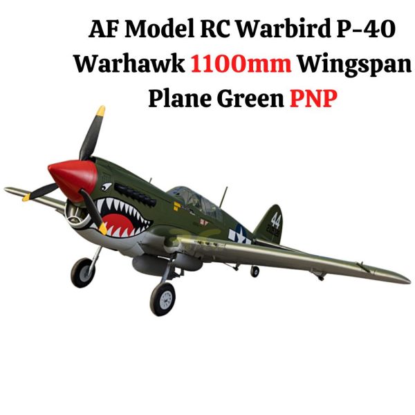 849d9806b5f1bc66dbce08228cb68b63.jpeg AF Model RC Warbird P-40 Warhawk 1100mm Wingspan Plane Green PNP AF-P40