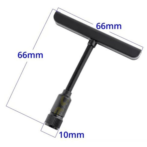 RadioMaster 2.4GHz Omnidirectional T Antenna RP-SMA for Ranger Module TX-T Antenna