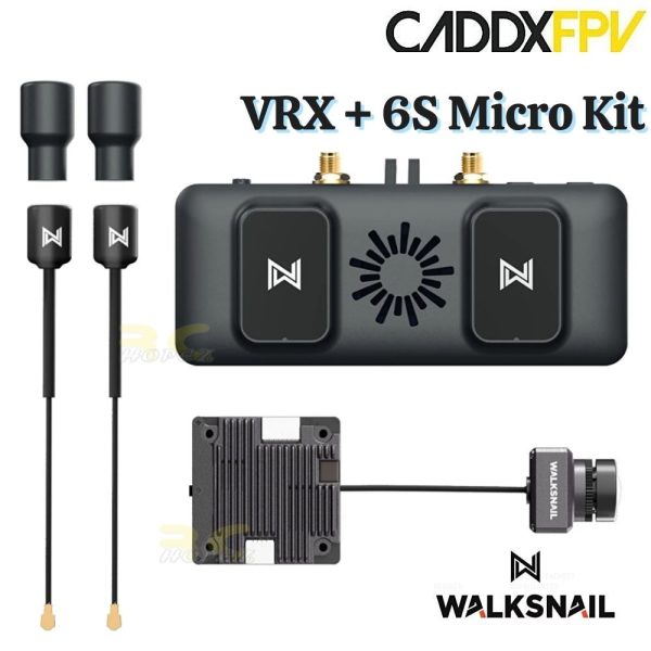 Caddx Walksnail Avatar VRX Combo For FPV Drone Compatible Skyzone Fatshark HDZero Goggles WN-Avatar VRX