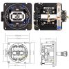 RadioMaster AG01 CNC Hall Gimbals for TX16S - Throttle & Centering (Set) TX-AG01