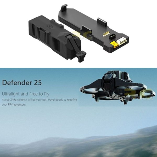 01487217d351e119a79d79f3a67a87e7.jpeg iFlight Defender 25 2.5 Inch Analog 4S Drone With RaceCam R1 Micro Camera DF25-AN