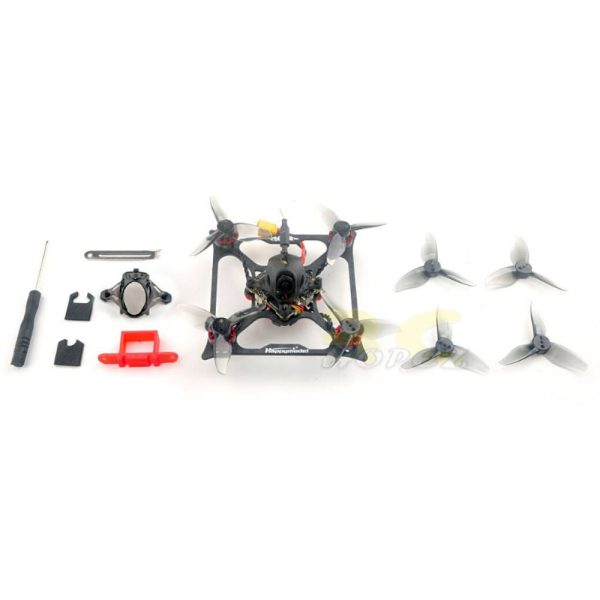 Happymodel Bassline 2S 90mm X12 V2.0 5-IN-1 AIO w/Caddx Ant 1200TVL Micro Toothpick FPV Racing Drone HP-Bassline