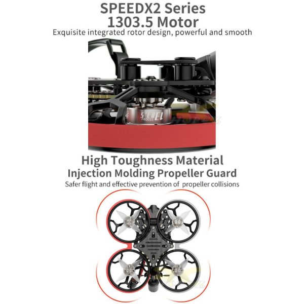 GEPRC CineLog20 HD w/DJI O3 Air Unit 100mm 2Inch 4S FPV Drone GEP20HD-DJI03