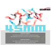Gemfan 45-2 Blade / 45-3 Blade 45mm 1.0mm/1.5mm Hole (Optional) 4pair/8pcs Gem45