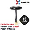53275fff3cb107622e4cab81098f5e25.jpeg Foxeer Echo V2 2 5.8GHz 9dBi Patch Antenna LHCP/RHCP for FPV Racing Drone VTX/VRX Goggles Monitor XJ533
