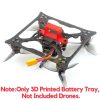 84f9063c0d3464c2fe18312e630b715a.jpeg Happymodel Bassline Spare Part 3D Printed Battery Tray for FPV Racing Drone HP307