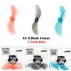 Gemfan 45-2 Blade / 45-3 Blade 45mm 1.0mm/1.5mm Hole (Optional) 4pair/8pcs Gem45