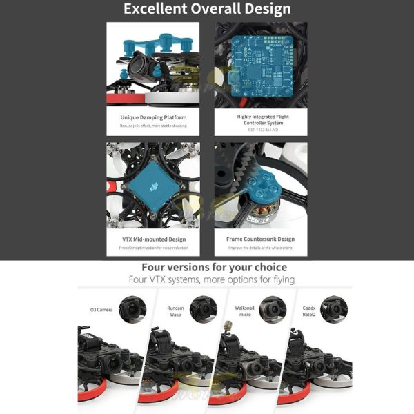 bd4924fb96416a0bd6cfc84aa86036ca.jpeg GEPRC CineLog20 Analog w/Caddx Ratel 2 600mW VTX 100mm 2Inch 4S FPV Drone GEP20AN