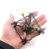 Happymodel Bassline 2S 90mm X12 V2.0 5-IN-1 AIO w/Caddx Ant 1200TVL Micro Toothpick FPV Racing Drone HP-Bassline