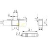 cf7d5873c9c7a33bfcffb77a9a8a5cfd.jpeg Happymodel Bassline Spare Part 3D Printed Battery Tray for FPV Racing Drone HP307