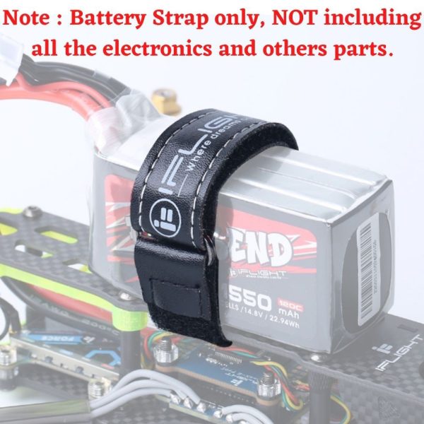 iFlight 20x200mm Microfiber PU Leather Battery Strap (1pc) MX2020N