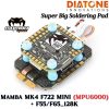 Diatone MAMBA (20×20) Mamba MK4 F722 MINI (MPU6000) + F55/F65_128K 3-6S Blheli_32 Dshot300/600/1200 Stack M-61156
