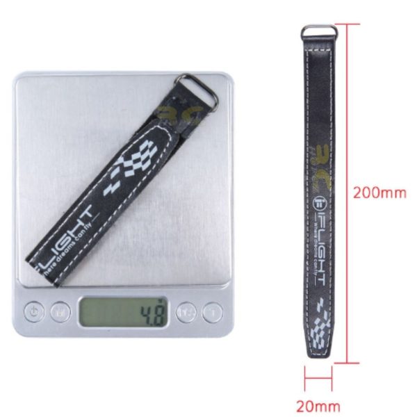 iFlight 20x200mm Microfiber PU Leather Battery Strap (1pc) MX2020N