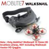 Happymodel Moblite7 Walksnail V2 1S 75mm HD Brushless Whoop SuperbeeF4 Lite Walksnail Avatar Nano HD Moblite7HD