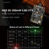 Betafpv M03 5.8G 25mW-350mW Switchable VTX For FPV Racing Drone Compatible With BETAFPV C01/C02/C03 Camera BT-M03