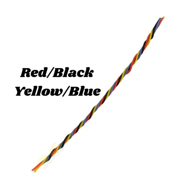 30AWG 10cm Silicone Wires for FPV FC RX GPS etc AWG3010