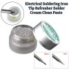 8g Electrical Soldering Iron Tip Refresher Solder Cream Clean Paste For Iron Tip Black Non-Stick Tin BG-Paste