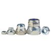 Nylon Lock Nut M2 M2.5 M3 M4 M5 304 Stainless Steel Hexagon  Locknut (2pcs/pack) SJLMN