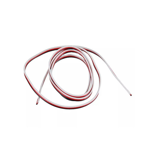 1 Meter Futaba Black/red/white 22AWG 60cores Servo Extension Cable/ Flat 3P Cable without Connector FY-22