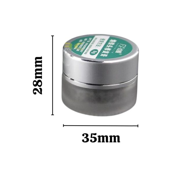 8g Electrical Soldering Iron Tip Refresher Solder Cream Clean Paste For Iron Tip Black Non-Stick Tin BG-Paste