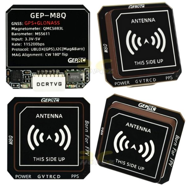6cd94a5e7510137af698eb36fa172843.jpeg GEPRC GEP-M8Q GPS Module - GLONASS MS5611 Barometer Compass GEP-M8Q
