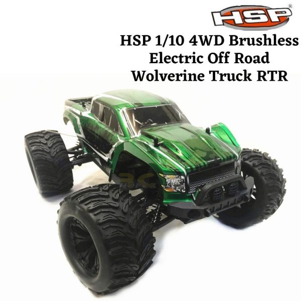 HSP 1/10 4WD Brushless Electric Off Road Wolverine Truck RTR 94701Pro