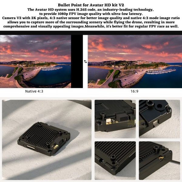 7f794c87848c5c490f34961eccc377b1.jpeg Caddx Walksnail Avatar HD V2 Camera / VTX V2 Kit 8G/32G WN-Avatar V2