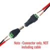 5v-30V Male / Female 2.1 X 5.5mm DC Power Plug Jack Adapter Barrel Connector DC-5.5