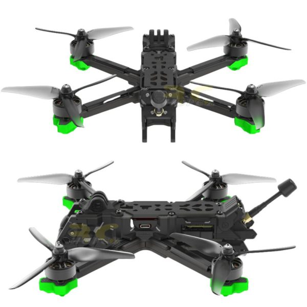 iFlight Nazgul Evoque F5X V2 Squashed X Analog 6S 5 Inch FPV Racing Drone With RaceCam R1 Mini Camera F5XV2-AN