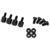 M3*5+6 Black Nylon Hex Nut Spacer Standoff Set HG-356