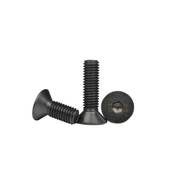 M2/2.5/3 x 5mm/6mm/8mm/10mm Hexagon Socket Countersunk Flat Head Carbon Steel Screw (2pcs/pkt) CSK-Screw