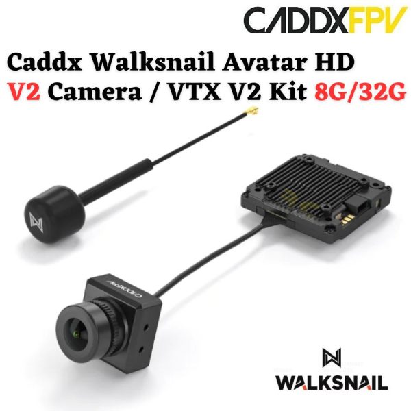 Caddx Walksnail Avatar HD V2 Camera / VTX V2 Kit 8G/32G WN-Avatar V2