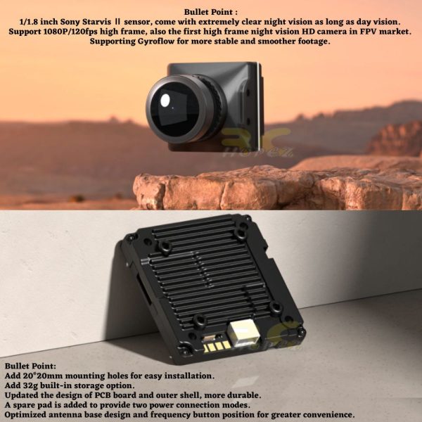 ec83edbb24a0f89b93febb379c2c9980.jpeg Caddx Walksnail Avatar HD Pro Camera / VTX V2 Kit 32G with Gyroflow WN-Avatar Pro